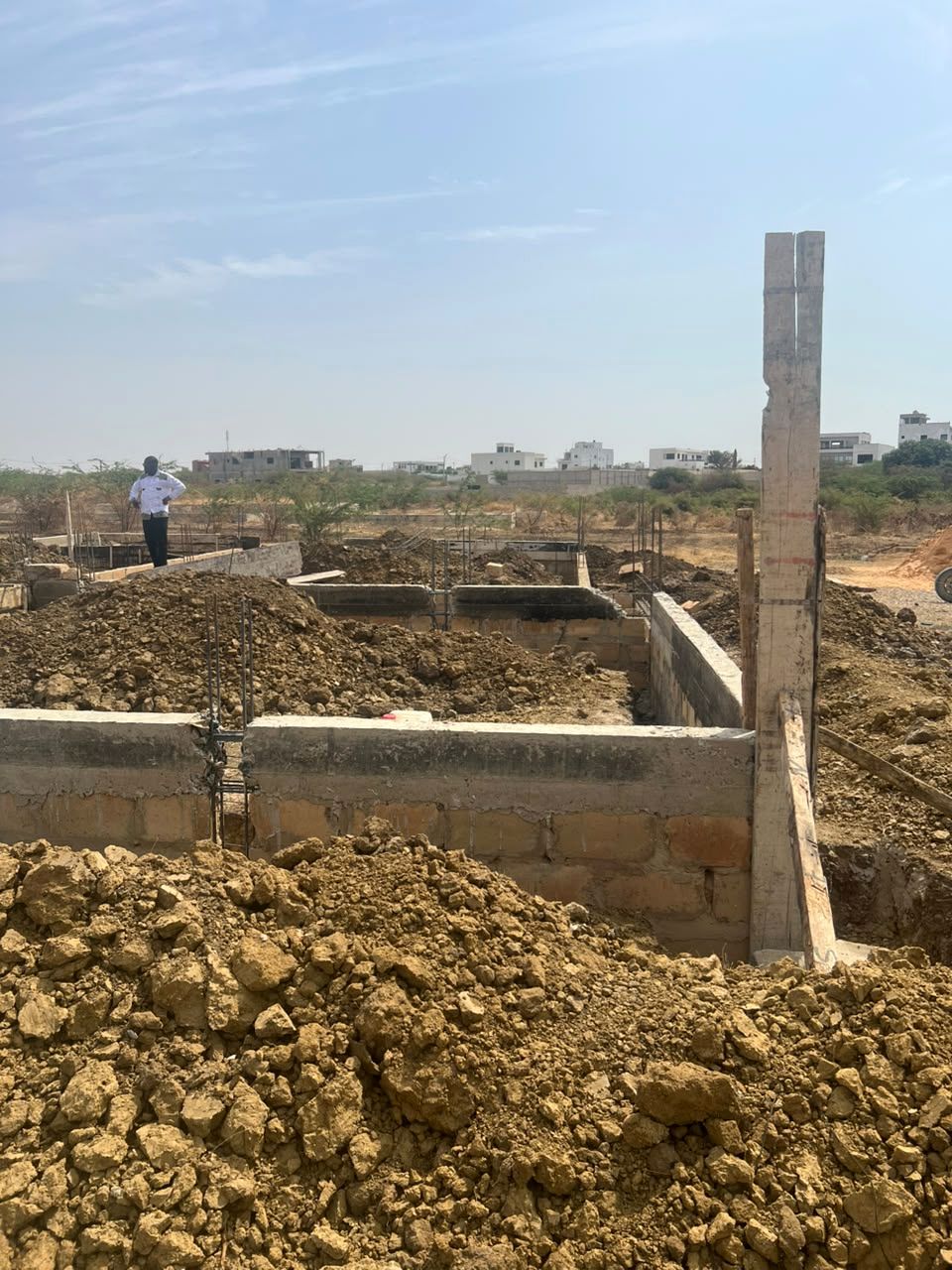Chantier SLT BTP — Fondations