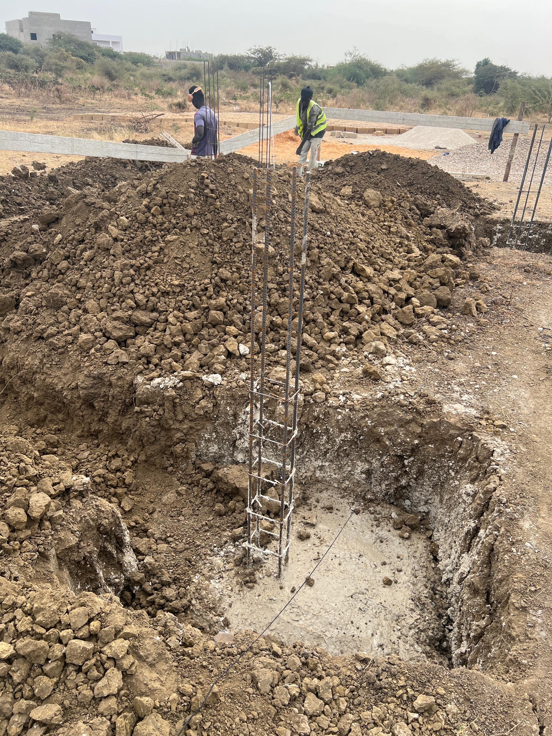 Chantier SLT BTP — Fondations