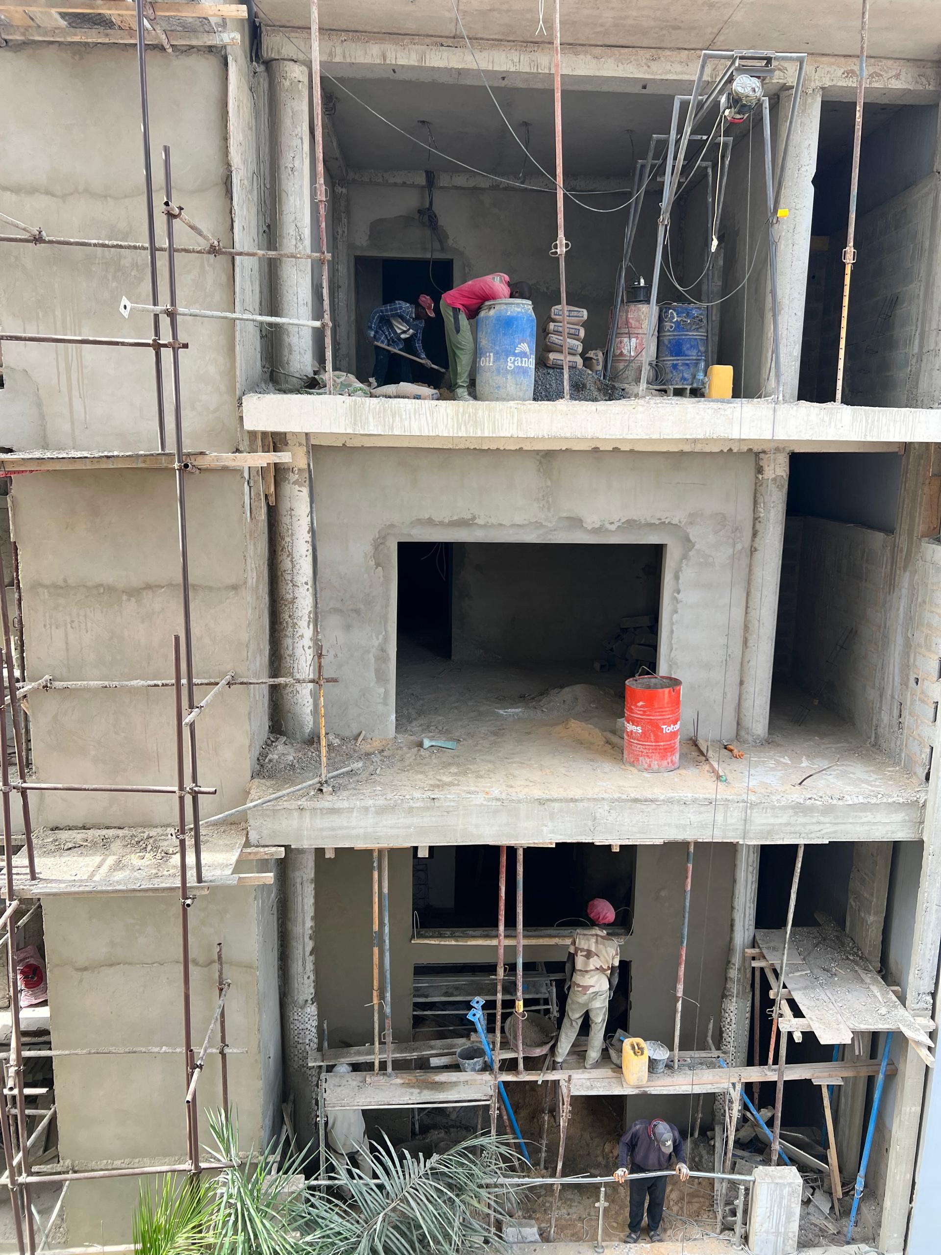 Chantier SLT BTP — Gros œuvre