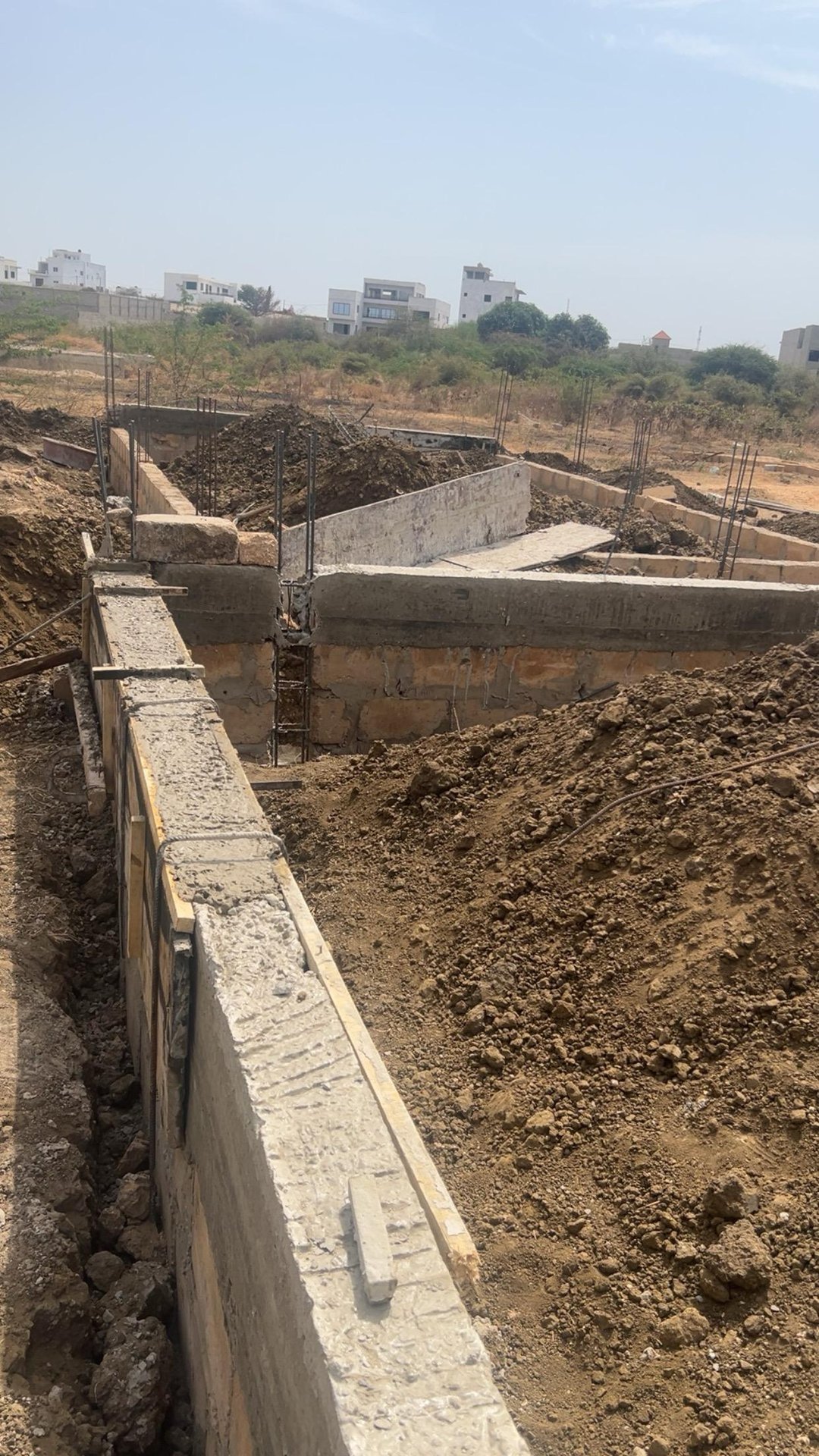 Chantier SLT BTP — Fondations