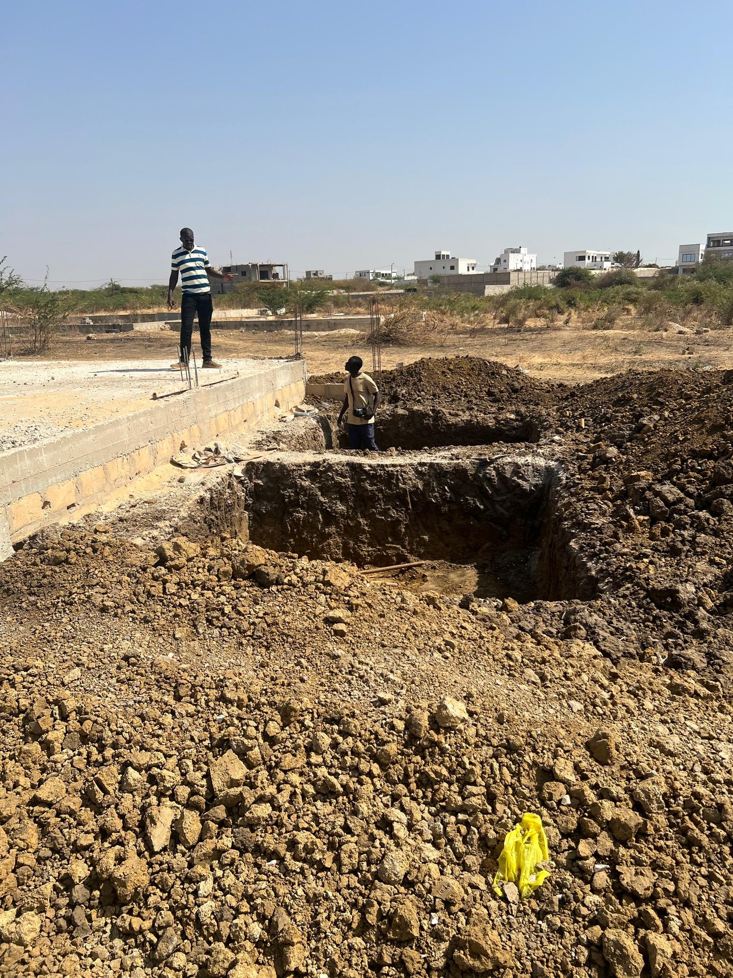 Chantier SLT BTP — Fondations