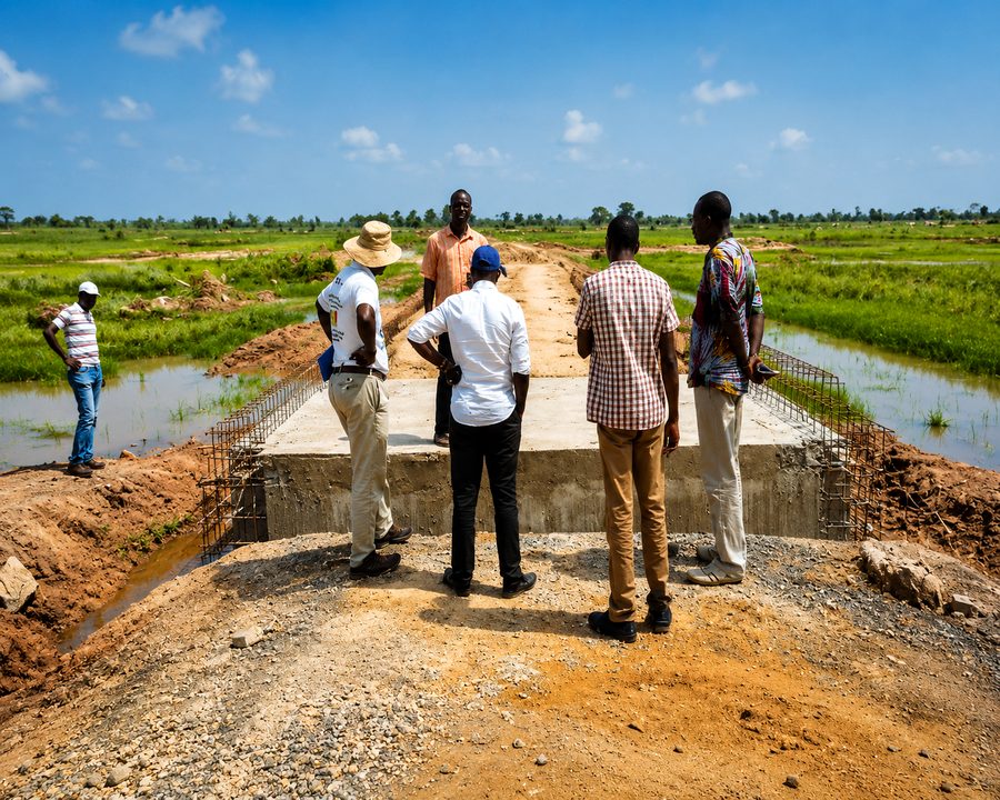 Supervision dalot — équipe Afric Consult